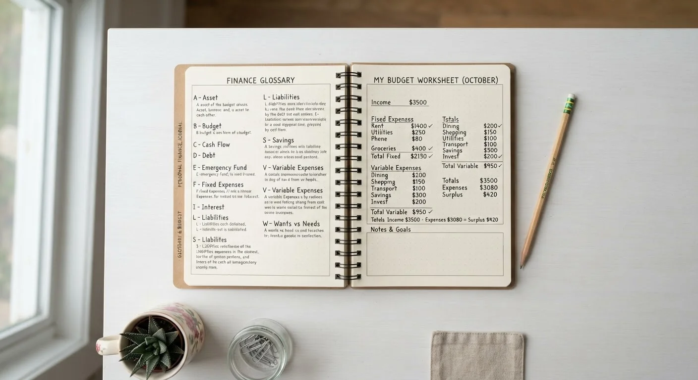 A Glossary of Budgeting and Savings Terms Every American Should Know