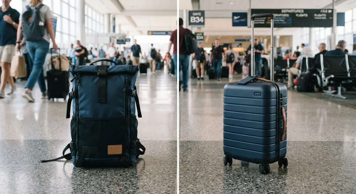 Backpack vs. Rolling Suitcase: The Long-Running Traveler Debate Unpacked