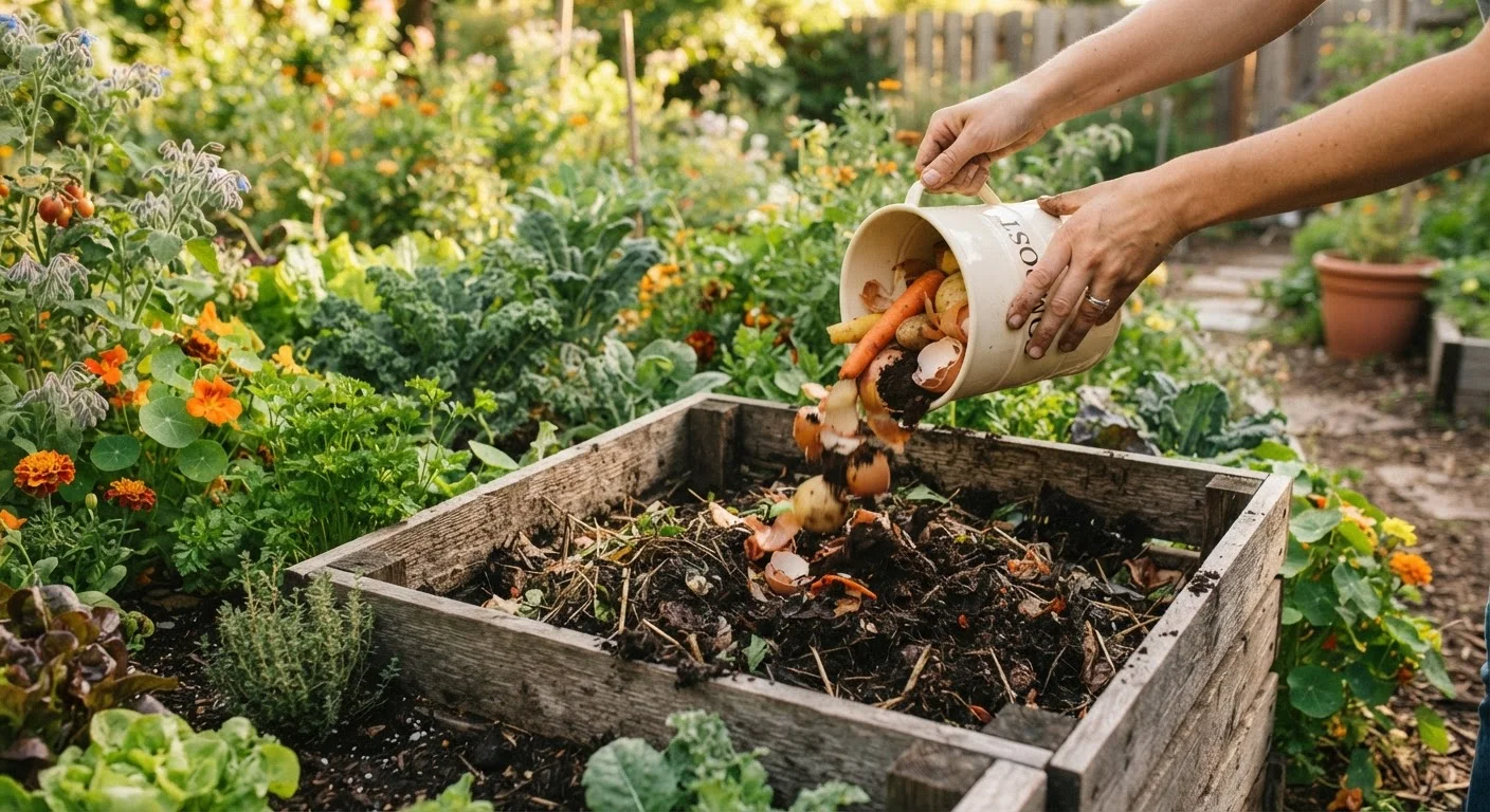 Composting at Home: Turning Kitchen Scraps Into Garden Gold