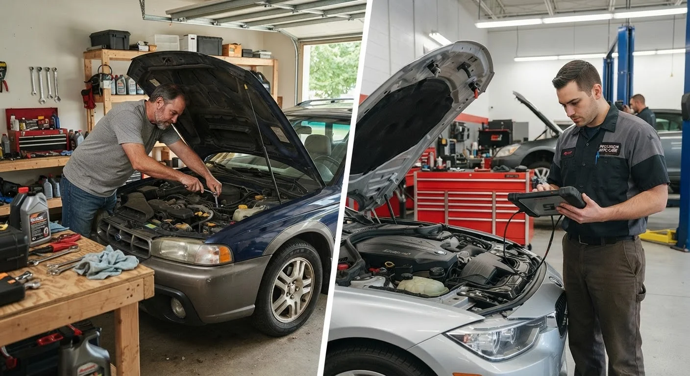 DIY Car Maintenance vs. Taking It to a Shop
