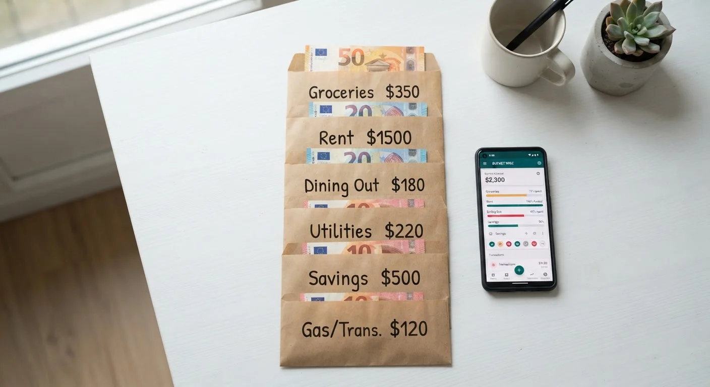 Envelope Budgeting vs. Digital Spending Trackers: Old-School vs. App-Based Money Management