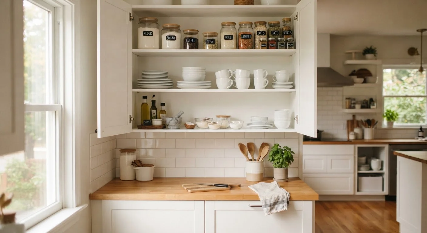 Kitchen Organization from Scratch: A Beginner's Starting Point
