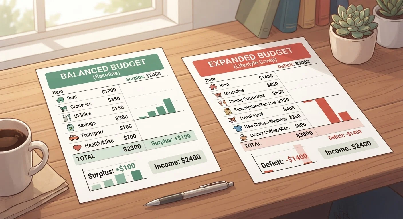 Lifestyle Inflation: How Rising Spending Quietly Erodes Income Gains