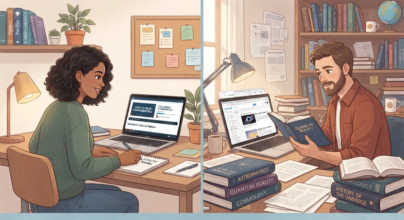 Online Courses vs. Self-Directed Learning: Matching the Format to Your Goal