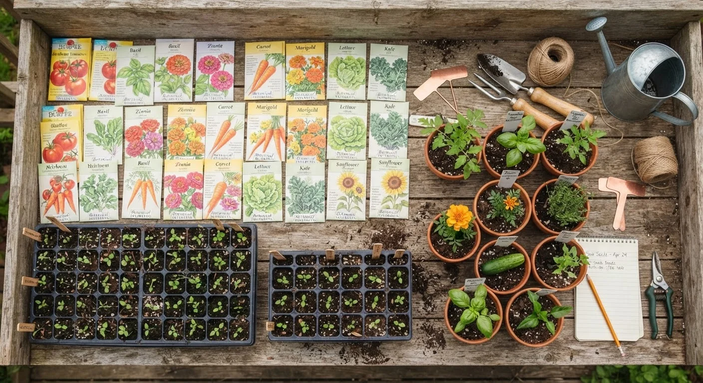 Seeds vs. Transplants: Which Starting Method Actually Makes Sense for You