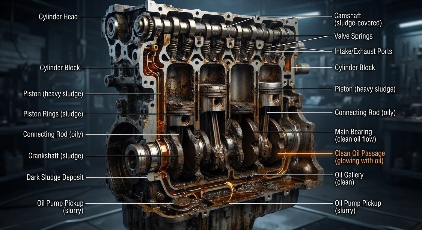 Skipping Oil Changes: What Actually Happens Inside Your Engine Over Time