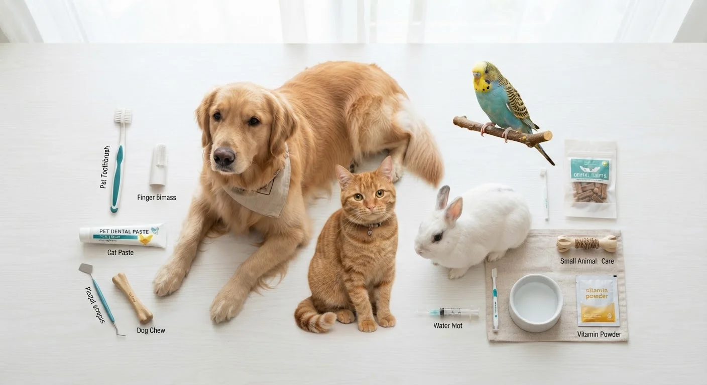 What Dental Health Looks Like Across Different Pets