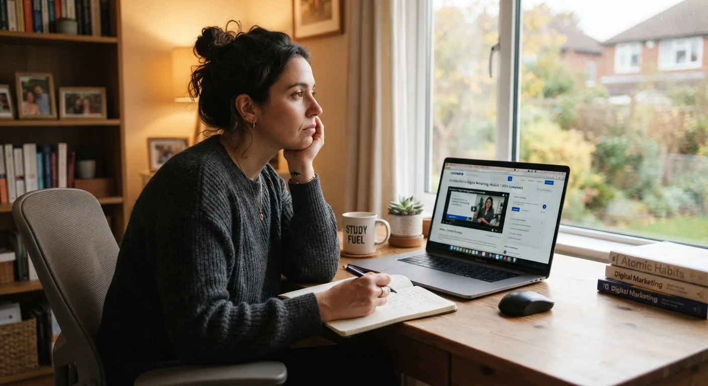 Why Motivated Adults Still Abandon Online Courses—and How to Break the Pattern